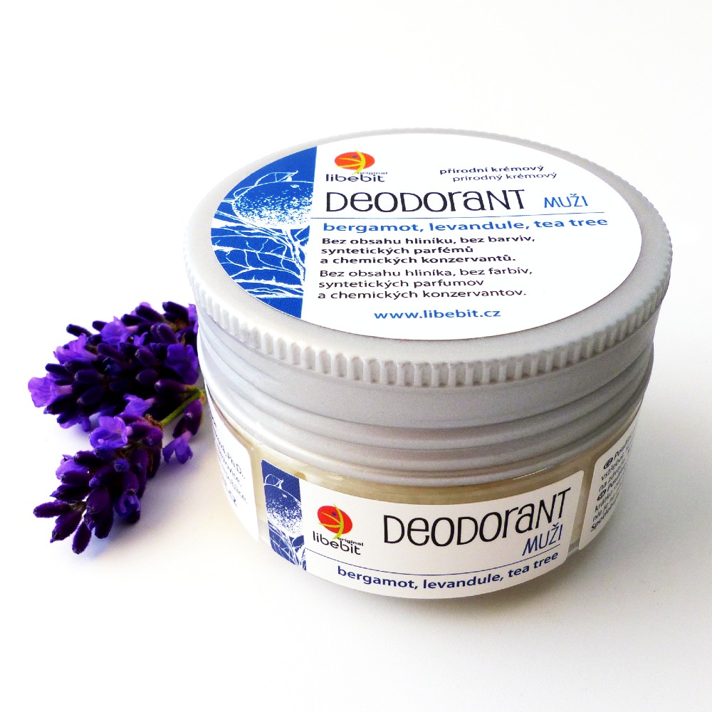 libebit přírodní krémový deodorant PRO MUŽE